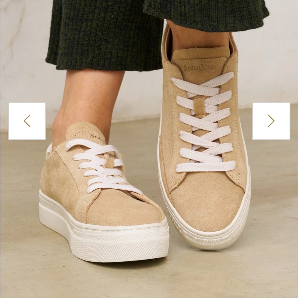 Soludos Ibiza Platform Sneakers - 7.5 - Picture 2 of 12